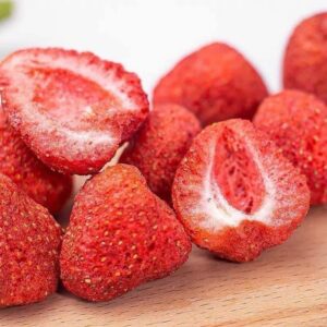 Crunchy Freeze-Dried Strawberries